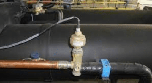 An expansion valve suffered dirty blockage